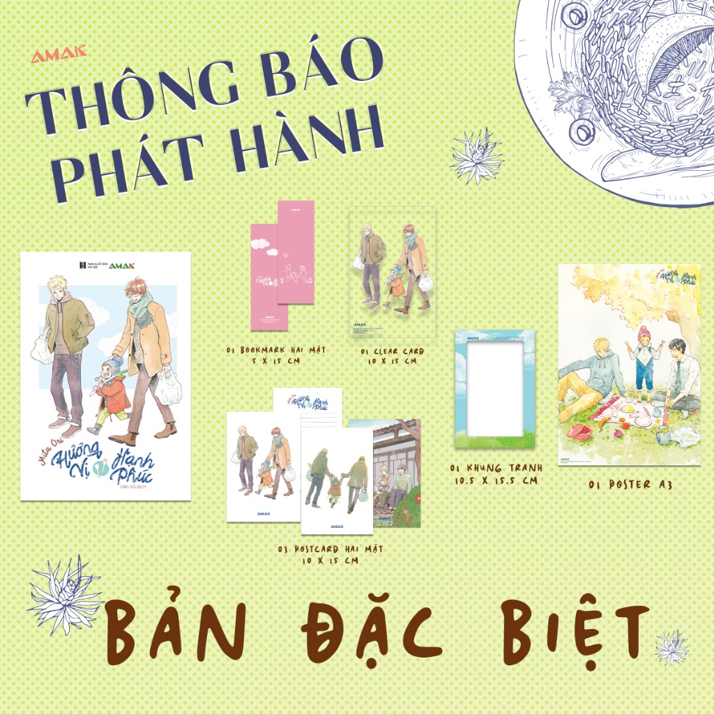 Sách Hương vị hạnh phúc - Bản Quyền