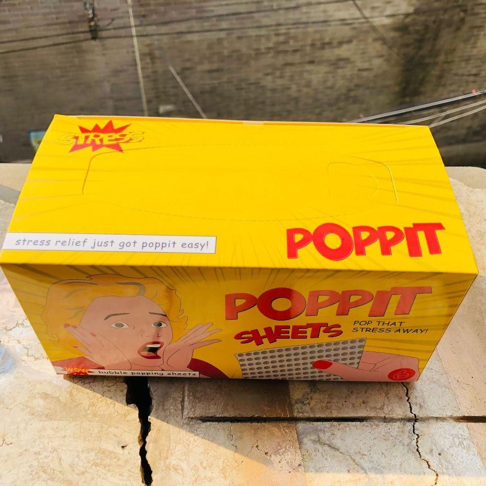 Đồ chơi mmluck pinch, phim giấy bong bóng đồ chơi giảm áp 18 lần, phim bong bóng hút khăn giấy pinch burst bong bóng tròn đồ chơi trẻ em trong suốt