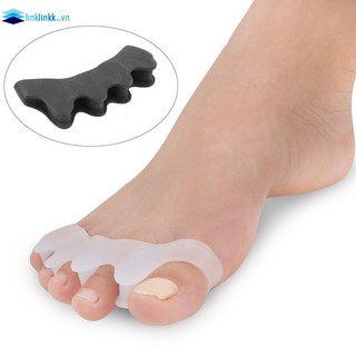 2 pcs silicone bunion corrector toe protector re-useable straightener spreader separator