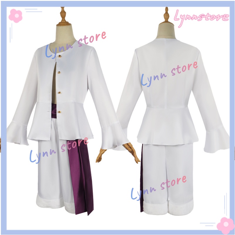 Luffy cosplay trang phục anime one piece gear 5 nika outfit người lớn trọn bộ áo sơ mi trắng + quần + tóc giả + bộ mũ rơm