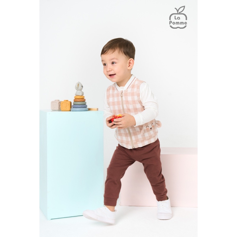 La Pomme - Áo Gile La Pomme Caro tai gấu - SS23