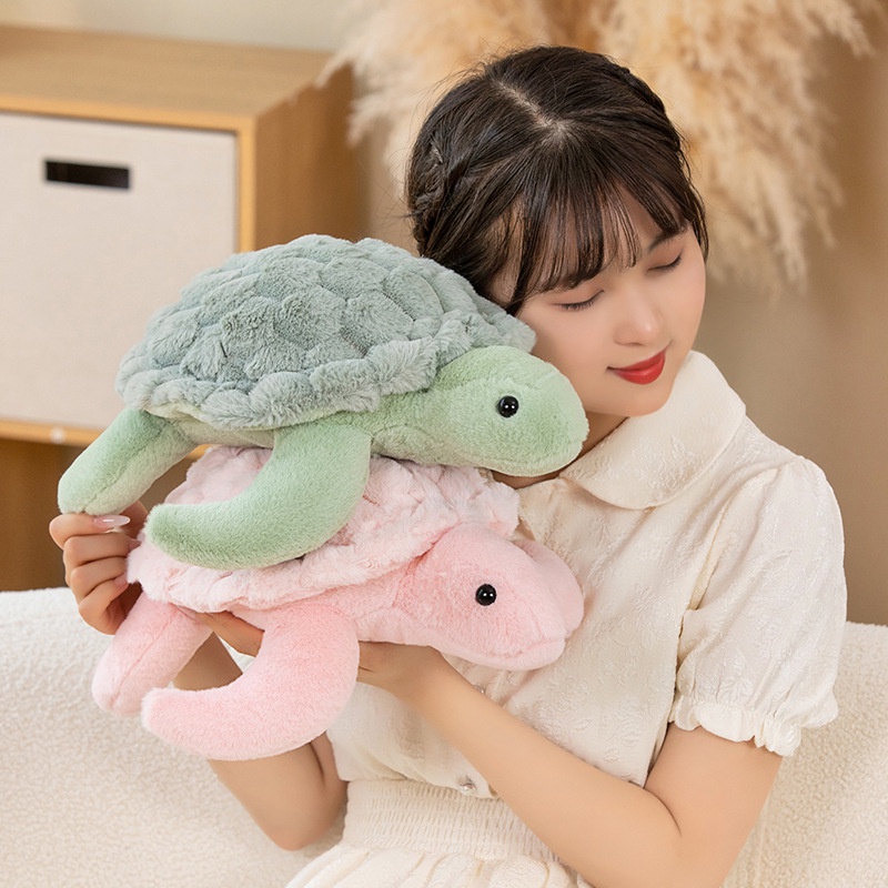 Rytanda Turtle plush toy Rùa gối búp bê rùa dễ thương sang trọng đầy động vật mô phỏng rùa gối đầy búp bê món quà sinh nhật cho trẻ em