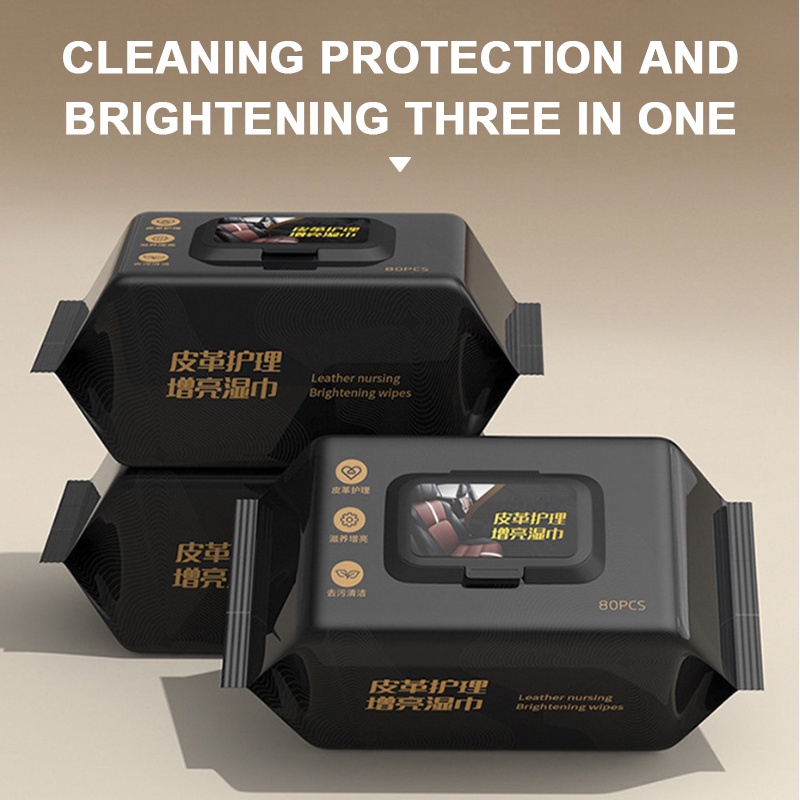 Seametal Khăn Da Ướt Vệ Sinh Nội Thất Xe Hơi Thông Dụng