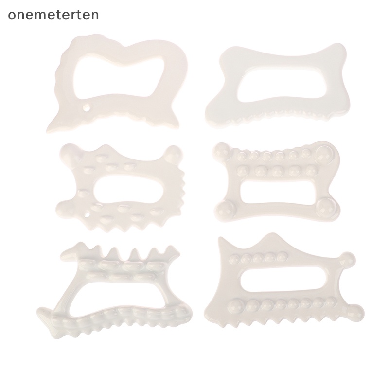 Rten ceramic scraping board full body scraping plate facial gua sha tool acupoint massager cầm tay giảm béo tĩnh điện miễn phí di động n