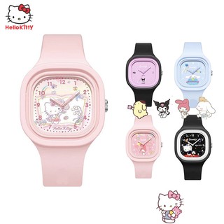 Sanrio Đồng Hồ Đeo Tay Cảm Ứng Hoạt Hình my melody hello kitty kuromi Cho Nữ