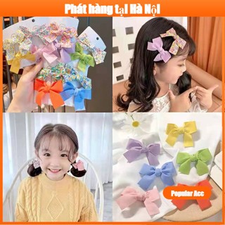 Set 2 kẹp tóc hình nơ dễ thương phong cách hàn quốc cho bé 2023