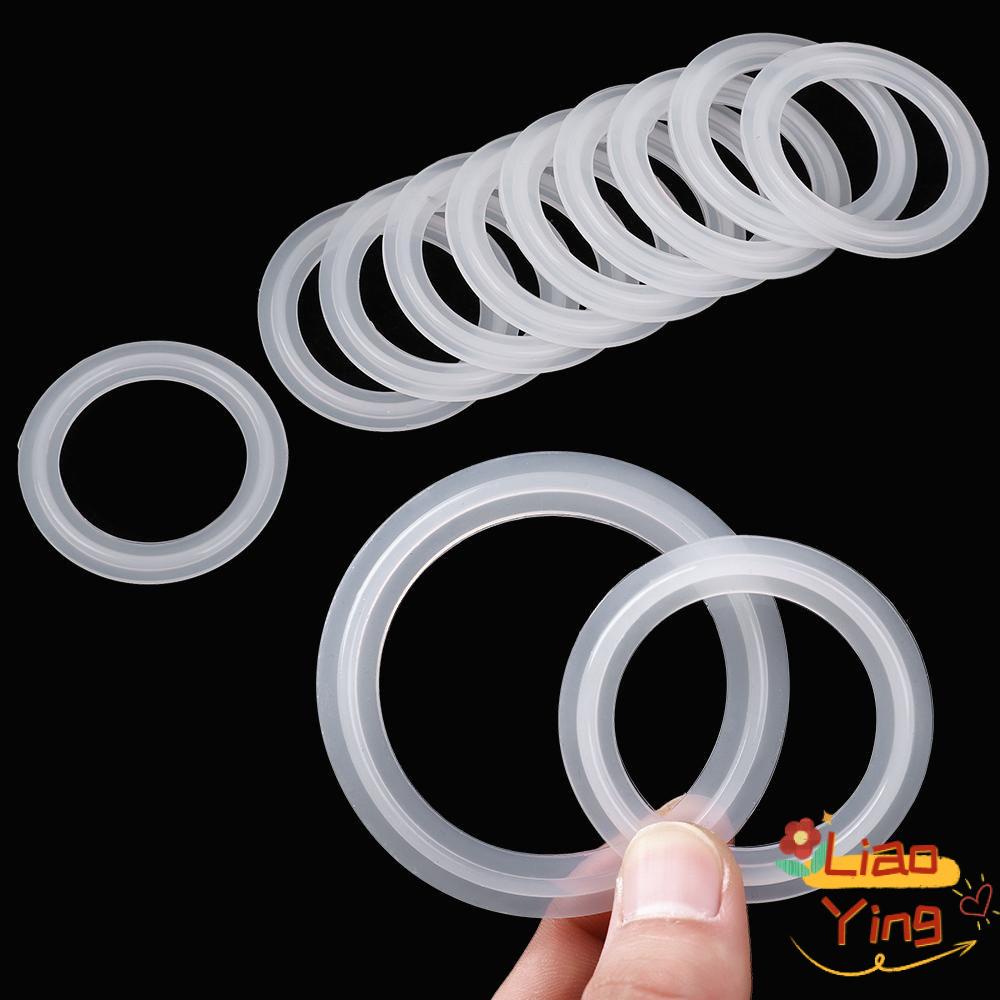 Bộ 5 Miếng Đệm Cao Su Silicone Dùng Để Kẹp Miệng Túi Vệ Sinh
