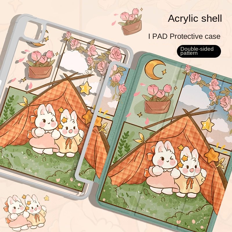 Ốp Máy Tính Bảng Acrylic Cho iPad 10th Gen 10.9 2022 2021 10.2 Inch 9th Gen 8th 7th Gen Air5 iPad Pro 10.9