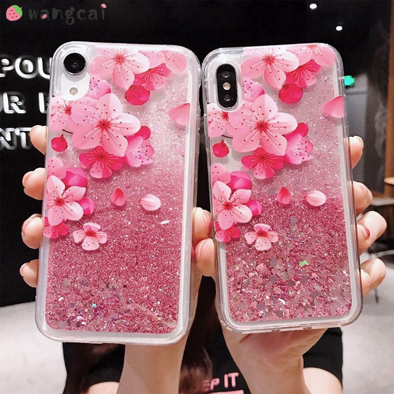 Ốp Điện Thoại Mềm Trang Trí Cát Kim Tuyến In Hoạt Hình Cho Samsung Galaxy A73 A54 A53 A34 A33 A24 A04 A04e 4G 5G