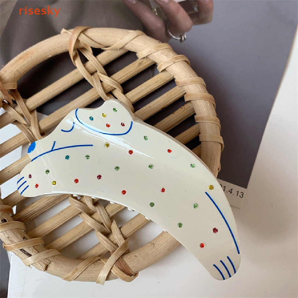 Kẹp Tóc Hình Chó Dalmatian Đính Đá Nhiều Màu Sắc Dễ Thương