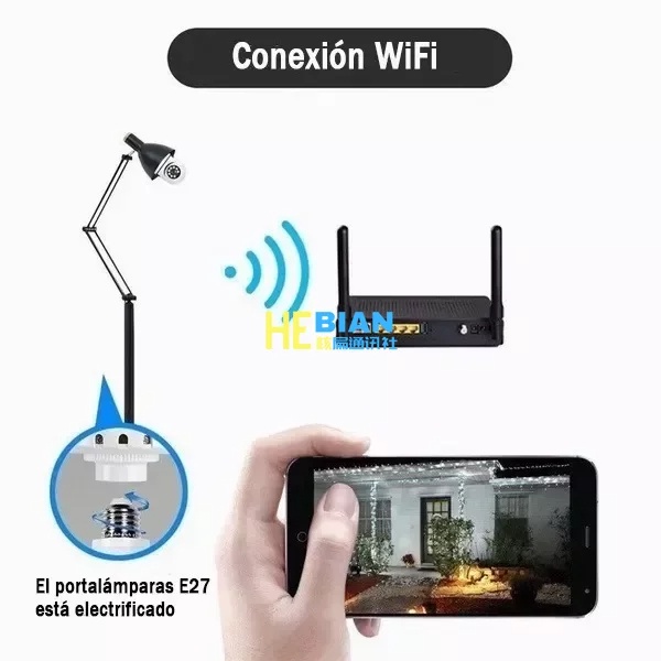Camera An Ninh Trong Nhà 5G Kết Nối Wifi Hb 1080p