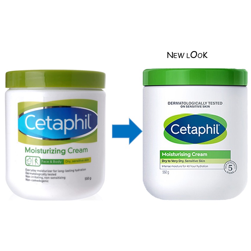 💥CHÍNH HÃNG💥 dưỡng ẩm cetaphil moisturising cream 550g 43