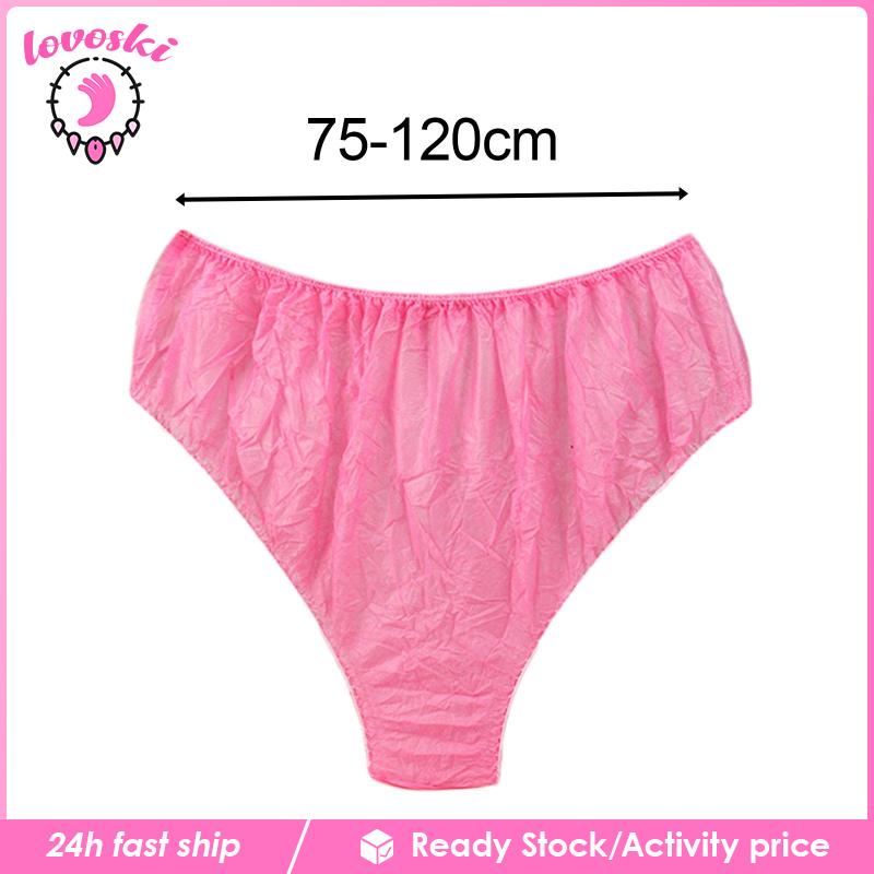 Bộ 100 Quần Lót Một Lớp Thoáng Khí Tùy Chỉnh Tiện Dụng Cho Salon / SPA