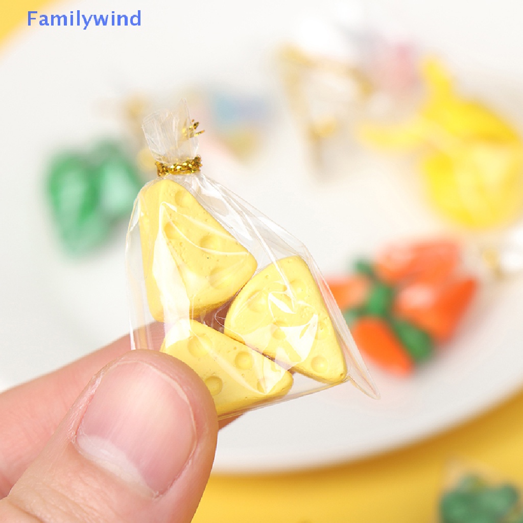 Mô Hình Bánh Mì / Rau Củ Quả 1: 12 Trang Trí Nhà Búp Bê