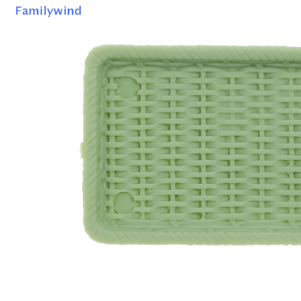 Set 6 Đĩa Mây mini Đồ Chơi Cho Nhà Búp Bê