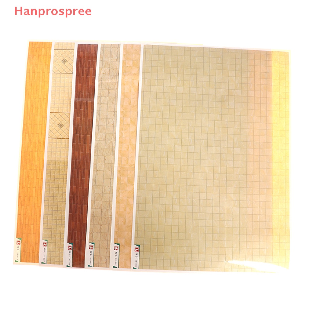 Miếng Dán Sàn Nhà Mini Trang Trí Nhà Búp Bê Tỉ Lệ 1: 12