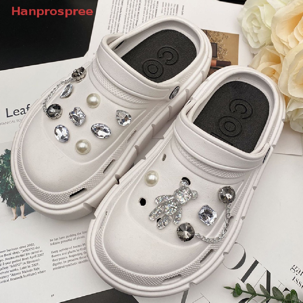 Hanprospree > Phụ Kiện Khóa Dây Giày Có Thể Tháo Rời Hình Gấu Thời Trang Phù Hợp Với Giày well