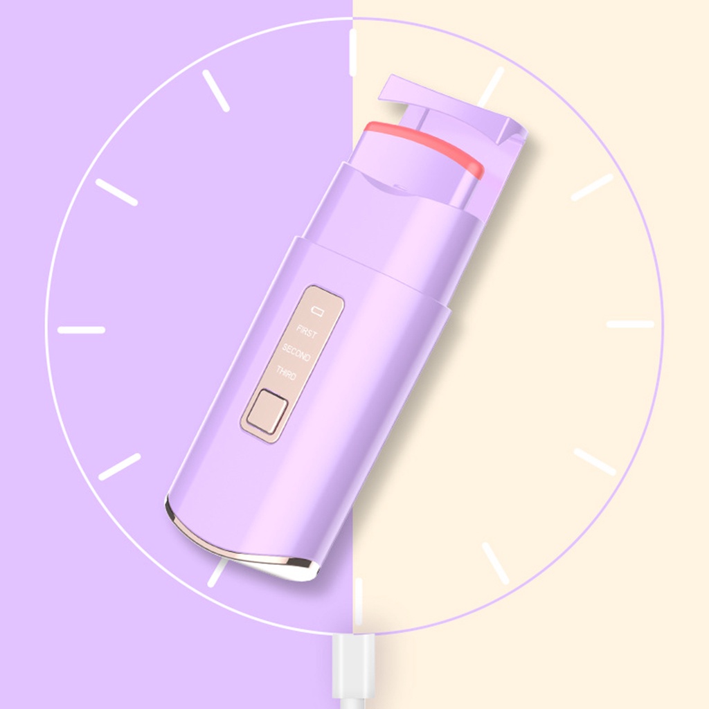 Dụng Cụ Uốn Lông Mi Thông Minh Bằng Điện ABS Lâu Trôi Cổng USB 1.2W 500mAh