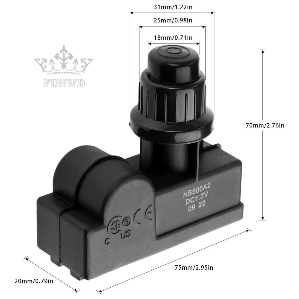 【FUNWD】New BBQ Gas Grill Ignitor 2 Outlet Electronic for Broil King BBQ Pro Charbroil