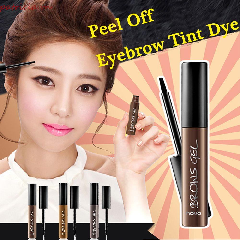 Gel Xăm Lông Mày Dạng Lột Lâu Trôi 72H Màu Nâu Thời Trang
