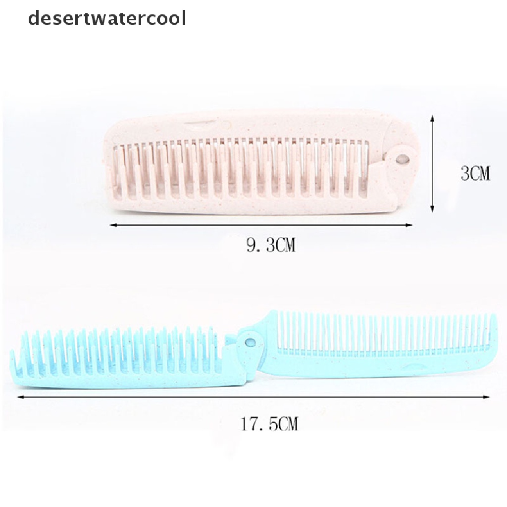Lược Chải Tóc Chống Tĩnh Điện Thiết Kế Gấp Gọn Tiện Dụng