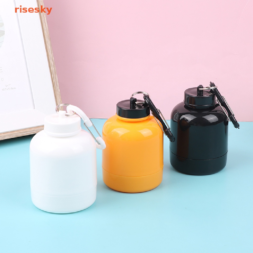 Lọ Đựng Thuốc Mini 150ML Có Móc Khóa Tiện Dụng