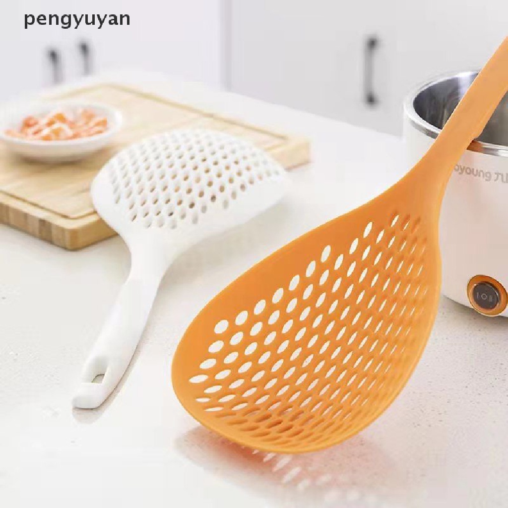 [pengyuyan] Muôi Lưới Lọc Cán Dài Bằng Nylon Phong Cách Nhật Bản Cho Nhà Bếp [Mới]