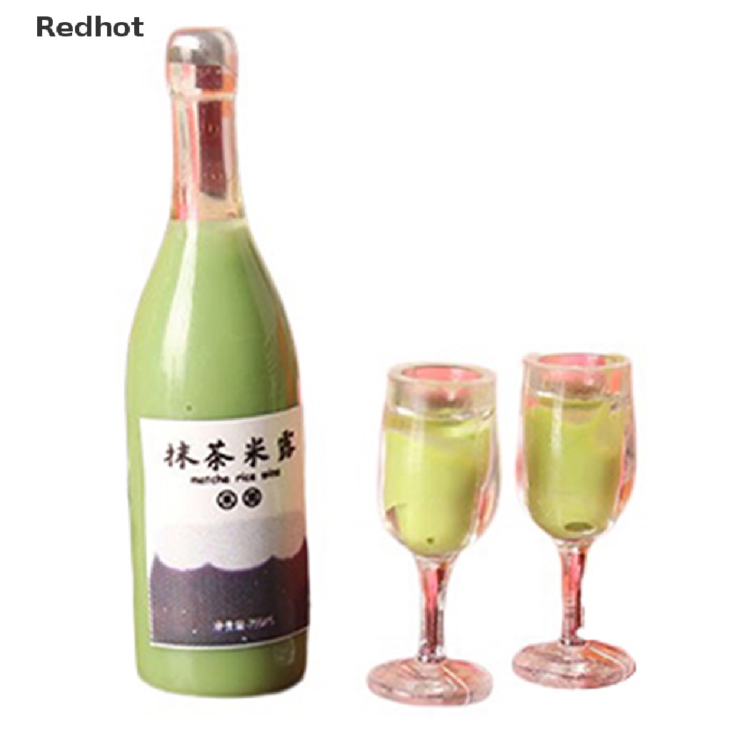 1 Bộ Ly Rượu Mini Tỉ Lệ 1: 12 Cho Nhà Búp Bê