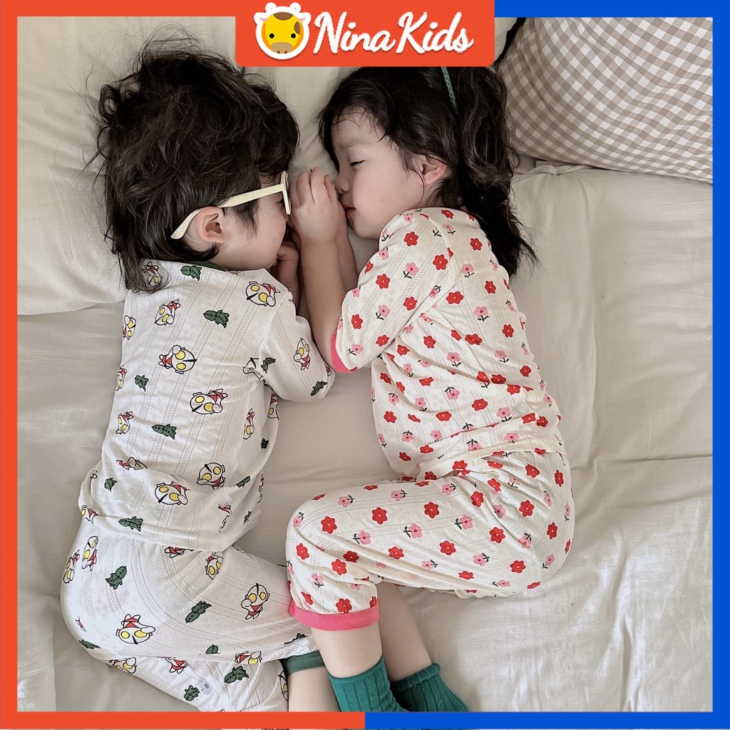 Bộ Đồ Ngủ Ấm Áp Dễ Thương Cho Bé 0-7 Tuổi