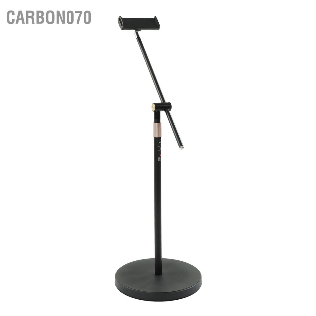 Carbon070 Giá đỡ máy tính bảng trên sàn Hợp kim nhôm Ngoại hình tinh tế Ổn định Chiều dài nhiều góc có thể điều chỉnh cao