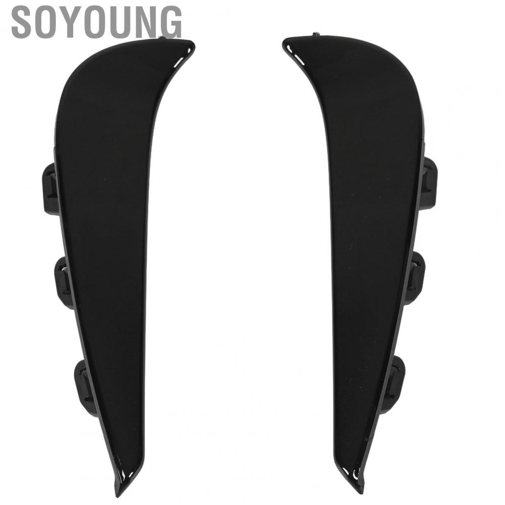 Soyoung Fog Lamp Cover Vent Trim  206 885 2902 Light Grille Impact Resistant Exterior Decoration Fadeproof for Car
