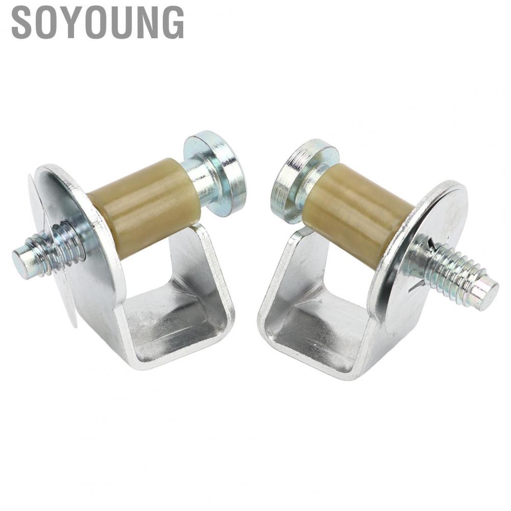 Soyoung Door Striker Bolt  Long Service Life Perfect Match Professional 2PCS Reliable Performance Wide Application 38448 Latch Lock for Car