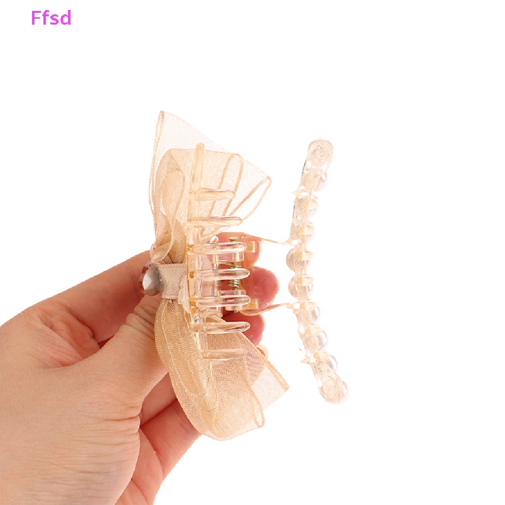 {Ffsd} Phụ Kiện Kẹp Tóc Nhỏ Bắt Cá Mập Đính Đá Lấp Lánh Hàng Mới Cao * Bán Chạy