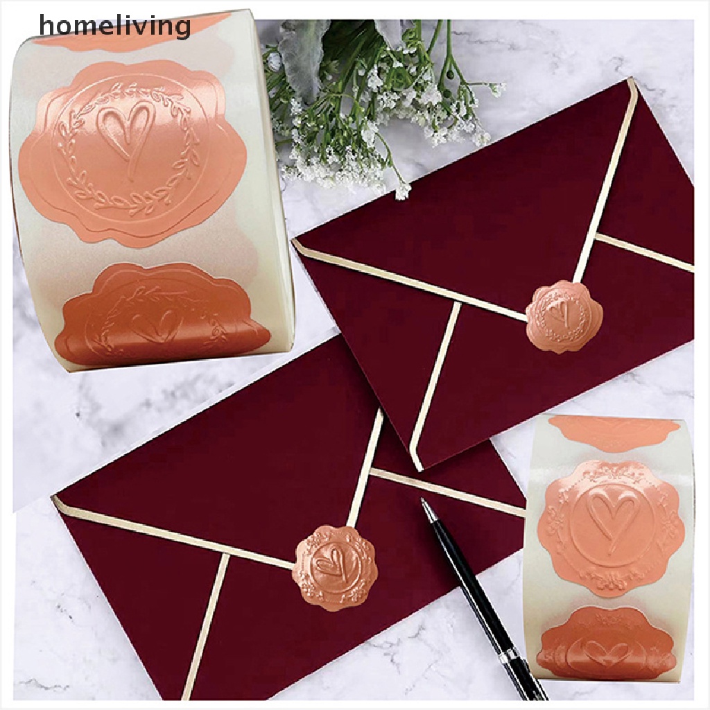 Cuộn 300 Miếng Dán / Cuộn Hình Trái Tim 3D Trang Trí Album DIY