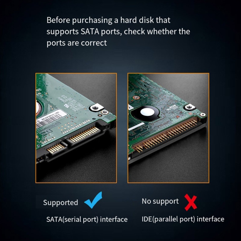 Hộp Đựng Ổ Cứng Ngoài SSD 2 5in USB3 0 HDD Sata