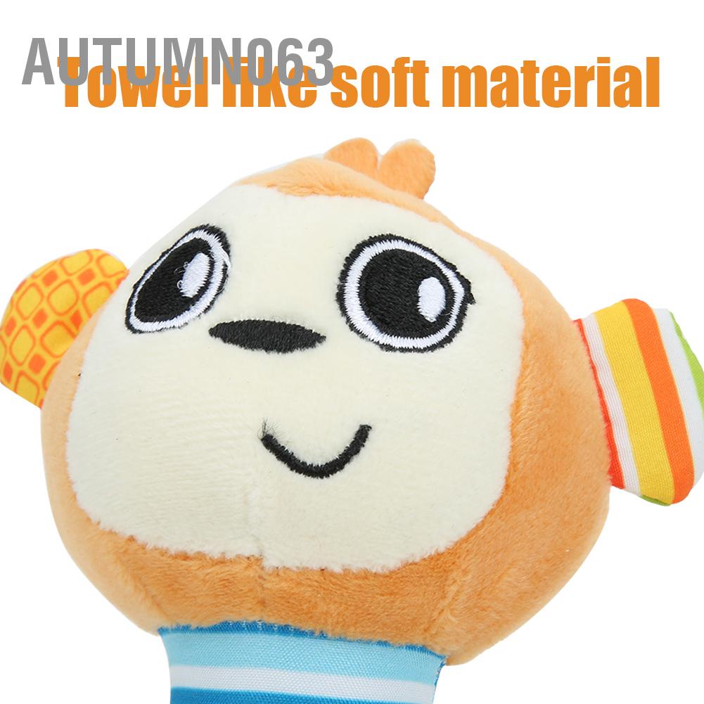 Autumn063 Lục Lạc Cho Bé Hoạt Hình Thú Sang Trọng Chuông Đồ Chơi Cầm Tay Sơ Sinh