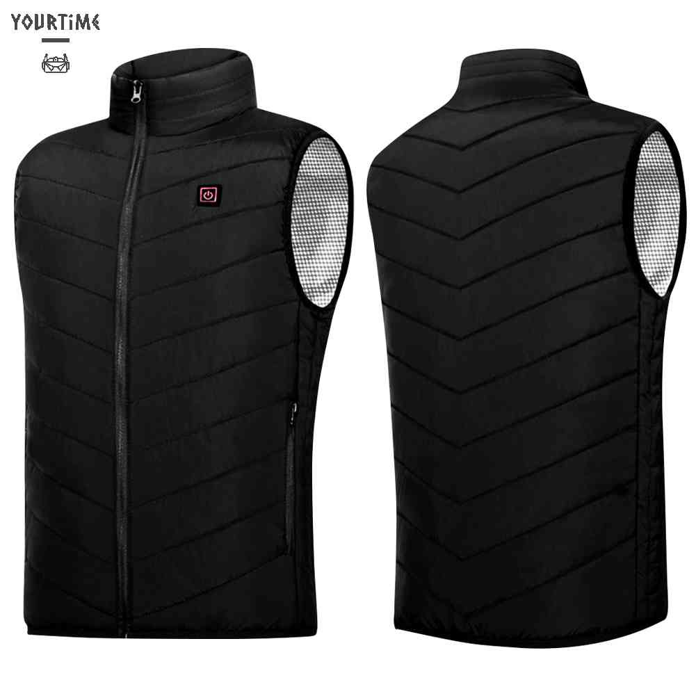 Áo Khoác Sưởi Ấm 9 Khu Vực Thông Minh Dành Cho Leo Núi Ngoài Trời