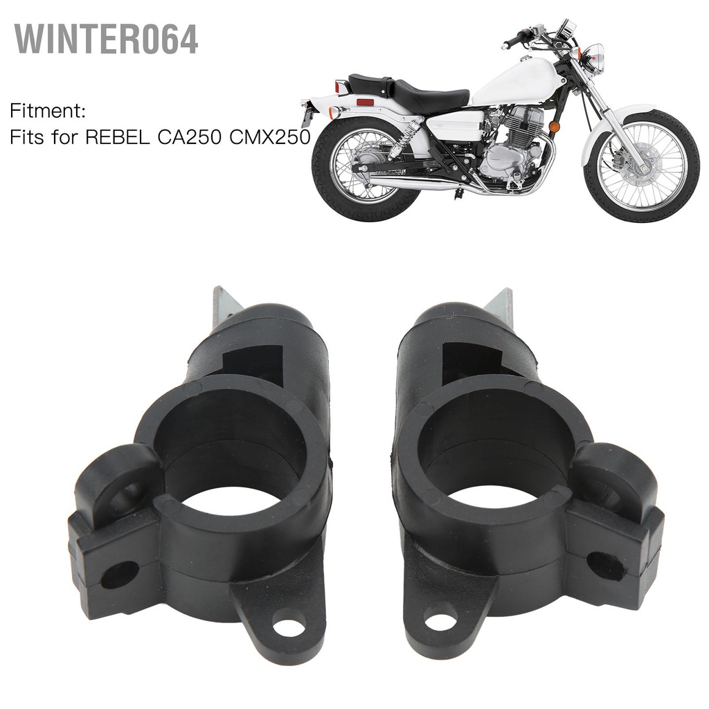 2 Giá Đỡ Đèn Tín Hiệu Rẽ Bằng Kim Loại Cho REBEL CA250 CMX250