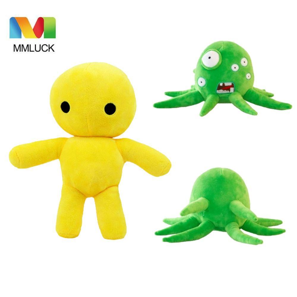 Búp Bê Nhồi Bông Hình Nhân Vật Hoạt Hình Anime Màu Vàng Dùng Để Trang Trí Phòng Bé