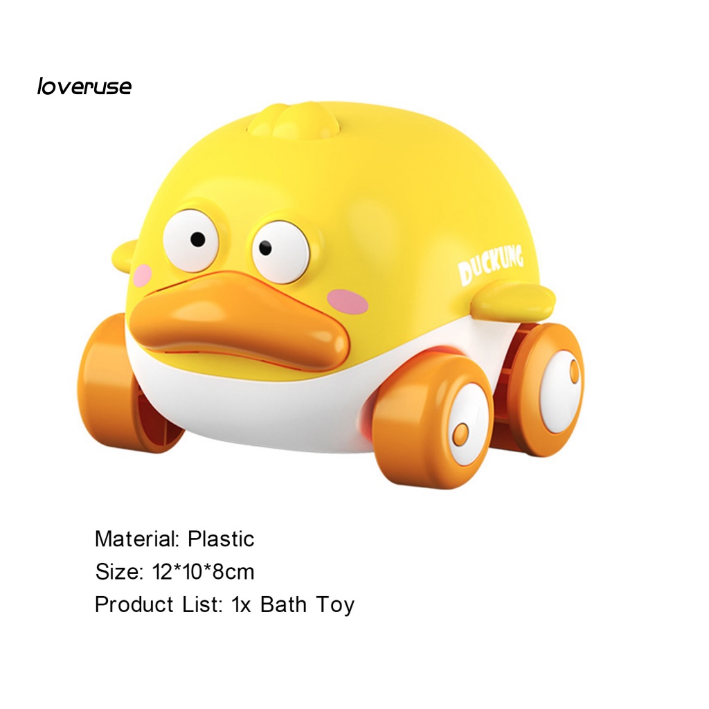Đồ Chơi Giáo Dục Hình Chú Vịt Lên Dây Cót Bằng Nhựa Chống Mòn Cho Trẻ Em