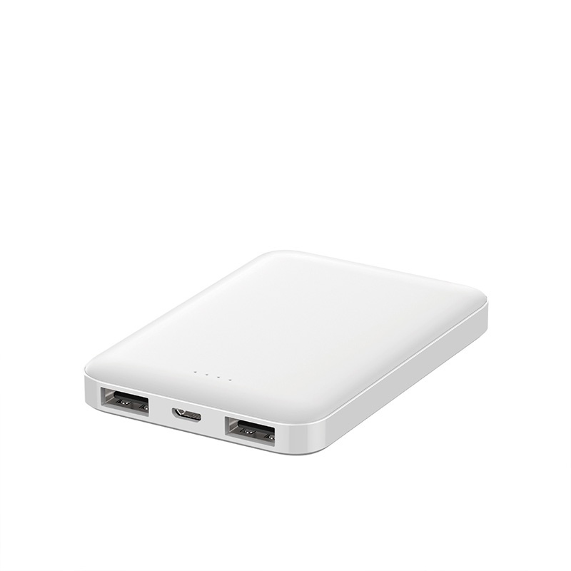 Cục Sạc Di Động mini 5000mAh 2A Hai Cổng Tiện Dụng