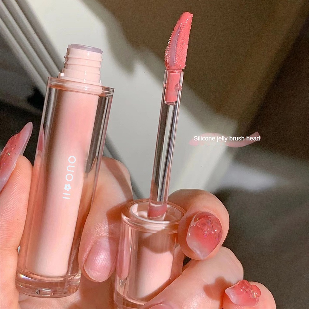 Bộ Son Môi ouoii Dưỡng Ẩm Lâu Trôi Chống Thấm Mồ Hôi Màu Sắc Dễ Thương