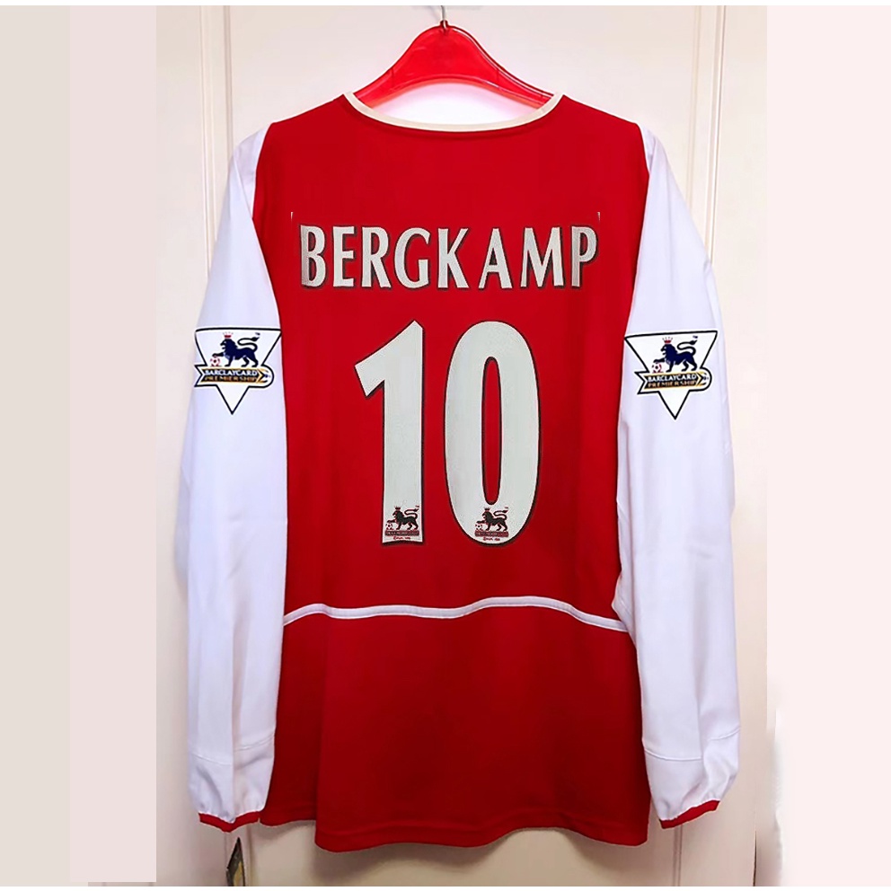 2002 / 2003 / 2004 Áo Thun Tay Ngắn Và Tay Dài Của Arsenal / 0204 Bernkamp Hry