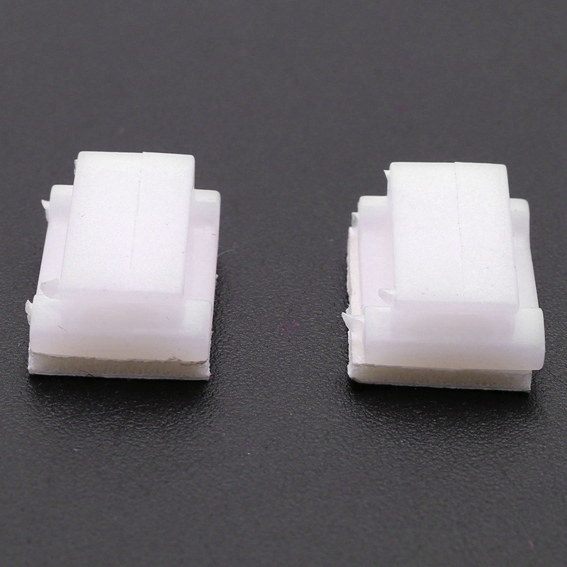 Set 50 Kẹp Cố Định Dây Điện Tự Dính Rộng 7Mm