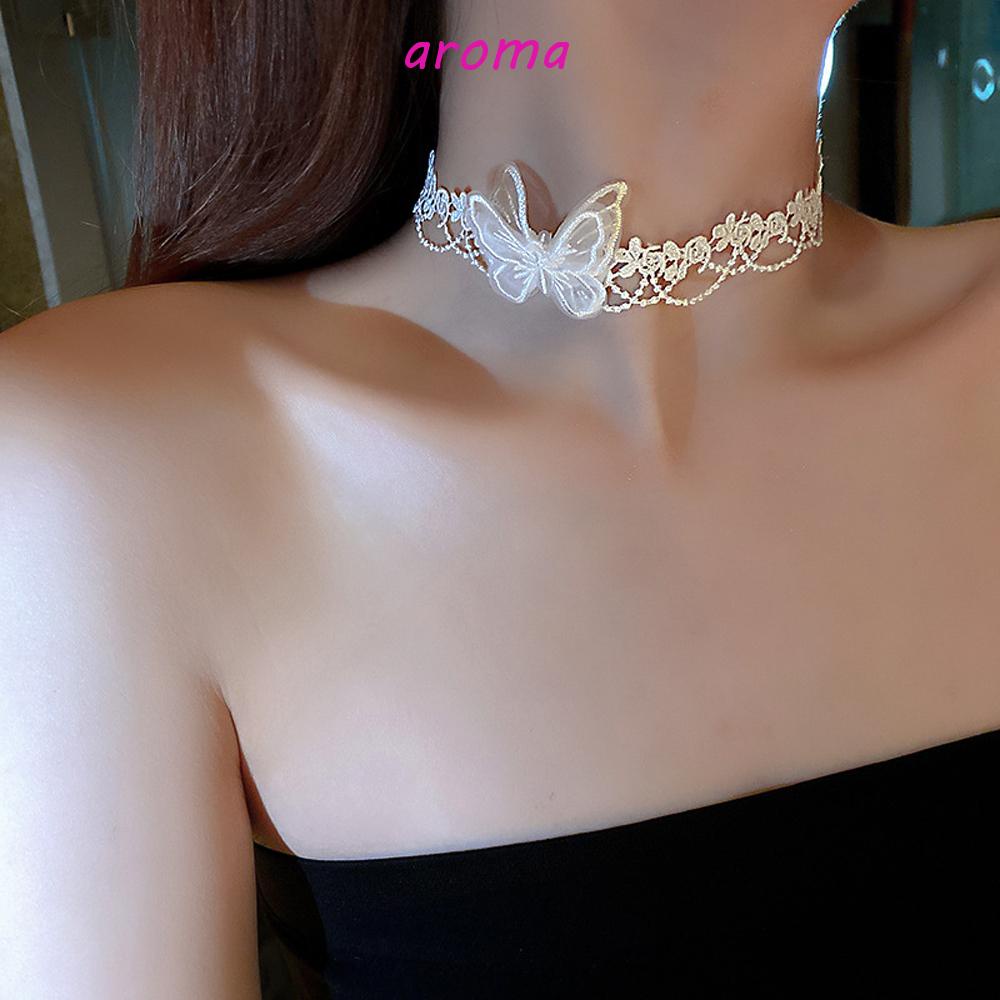 Vòng cổ Ren Hoa Thời Trang Thanh Lịch Dành Cho Nữ