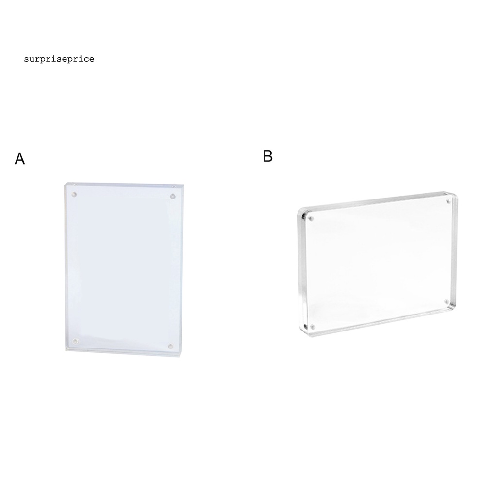 Khung Ảnh Từ Tính Không Cần Đóng Dấu Ngang 6 inch