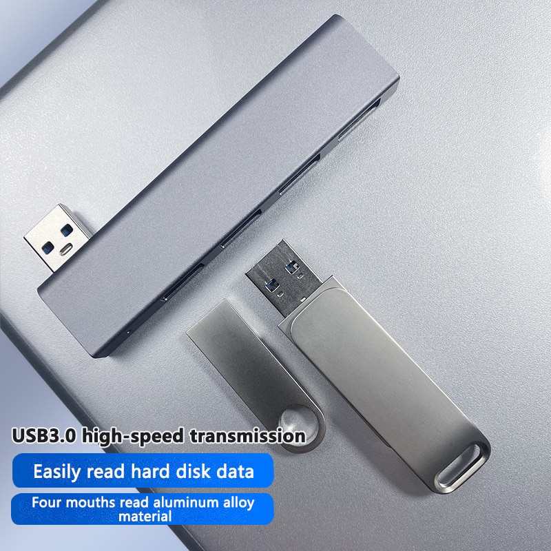 XIAOMI Bộ Chia Cổng USB 3.0 4 Trong 1 Tốc Độ Cao Cho Máy Tính