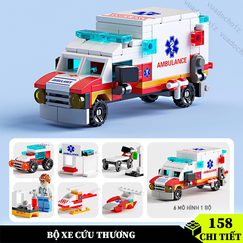 Mô Hình Xe Tăng Chiến Đấu Lắp Ráp Đồ Chơi Xếp Hình Cho Bé - Quà Tặng Cho Trẻ Em