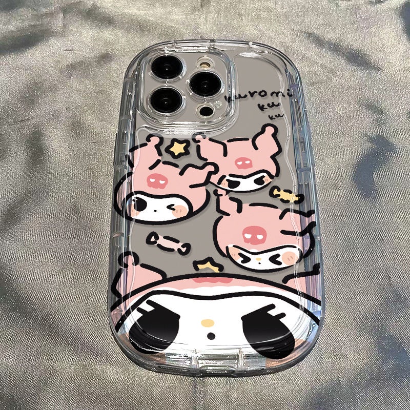 ✅Ốp Điện Thoại Mềm Chống Sốc Màu Hồng Cho Iphone Xr 14 / / Kuromi 8p / promax711 xs12 13 685O