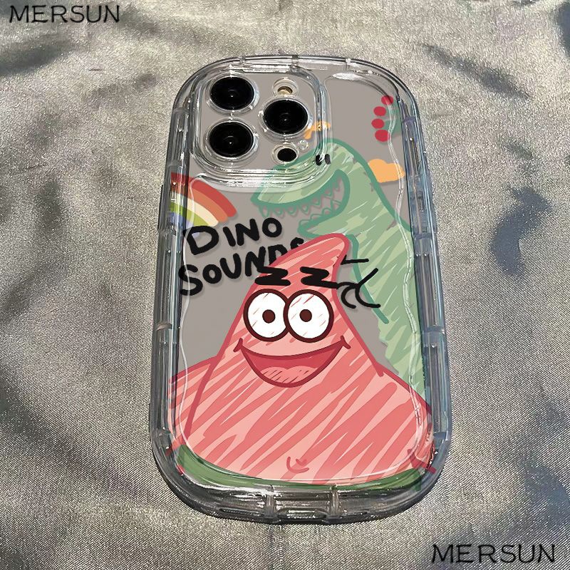 ✅Ốp Điện Thoại Mềm Trong Suốt Chống Sốc In Hình Khủng Long Cho Iphone 7 12P xs8p 13 Promax Xr 11 14 / DMDE